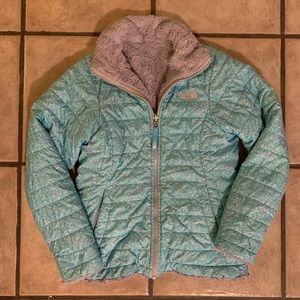 Girls Northface Reversible Coat